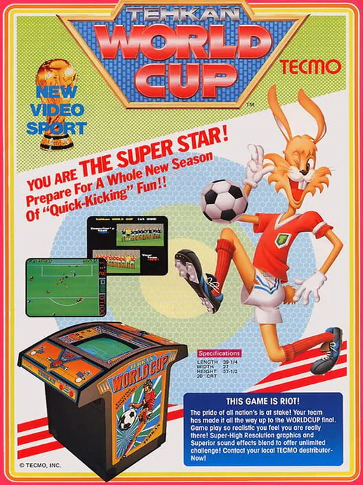 Copertina di Tehkan World Cup