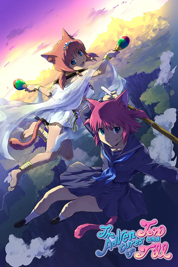 Copertina di The Adventures of Ten and Till