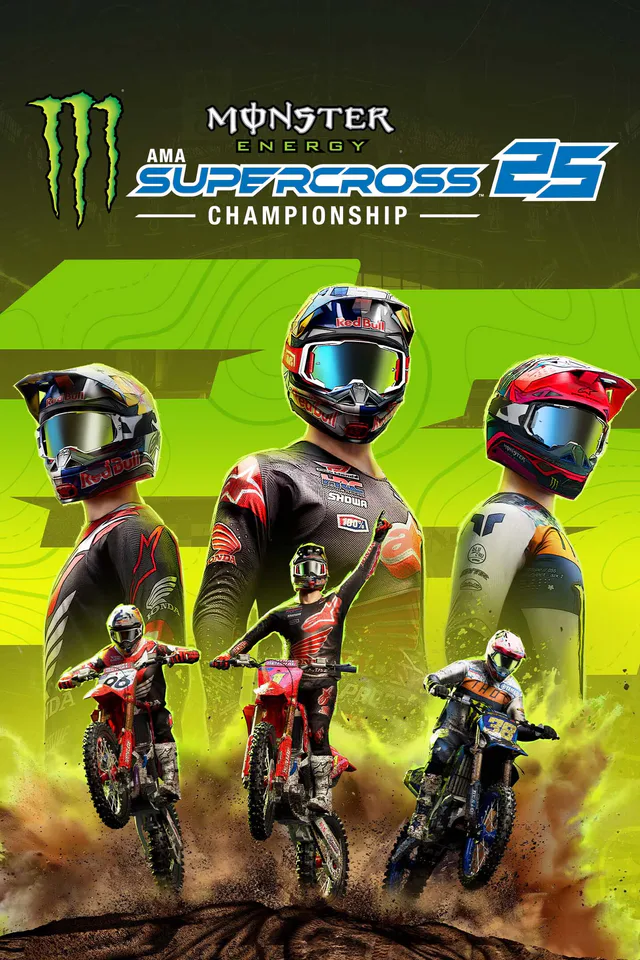 Copertina di Monster Energy Supercross 25 - The Official Video Game