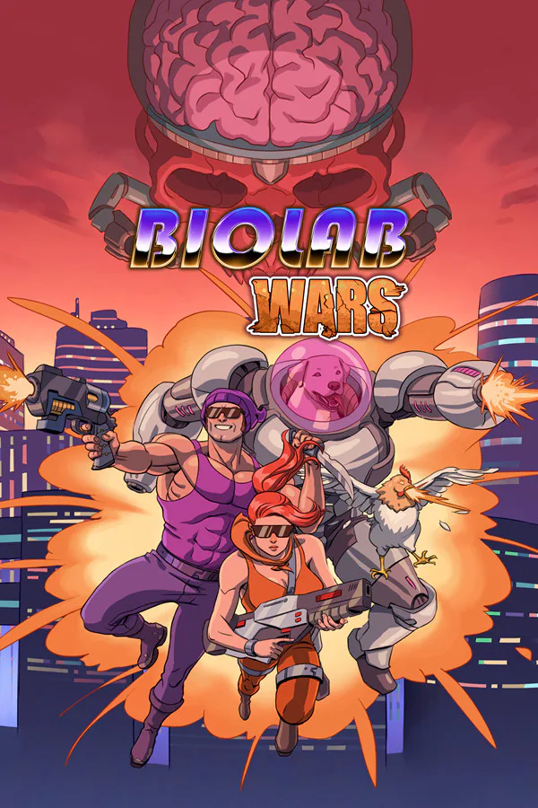 Copertina di Biolab Wars