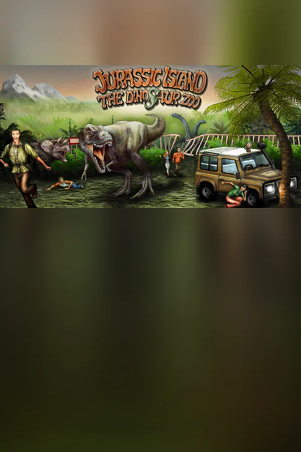 Copertina di Jurassic Island: The Dinosaur Zoo