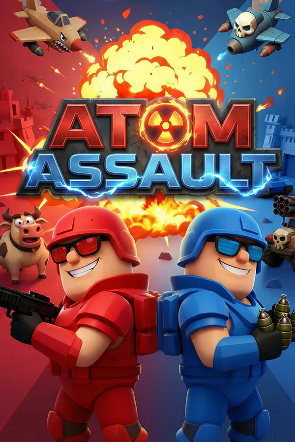 Copertina di Atom Assault