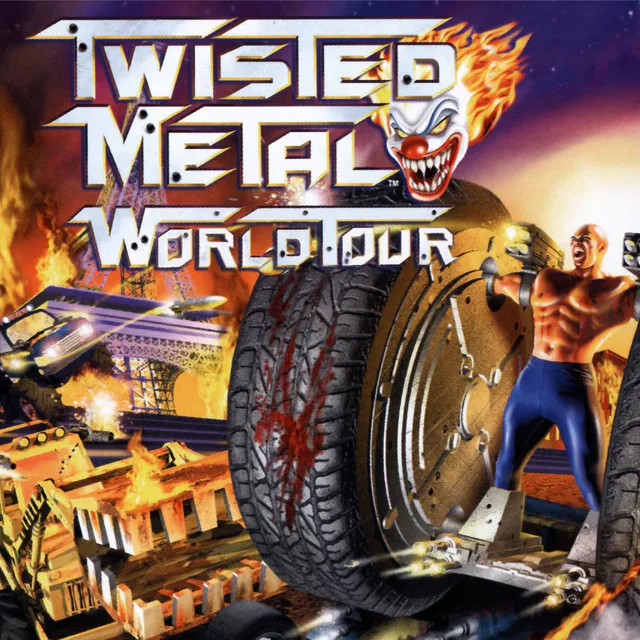 Copertina di Twisted Metal World Tour