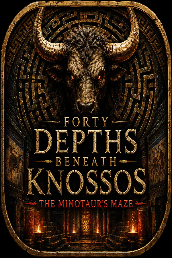 Copertina di Forty Depths Beneath Knossos: The Minotaur's Maze