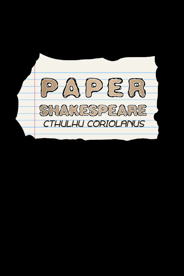 Copertina di Paper Shakespeare: Cthulhu Coriolanus