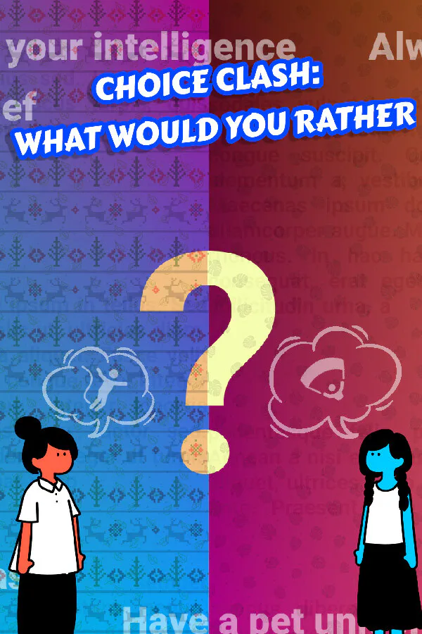 Copertina di Choice Clash: What Would You Rather?