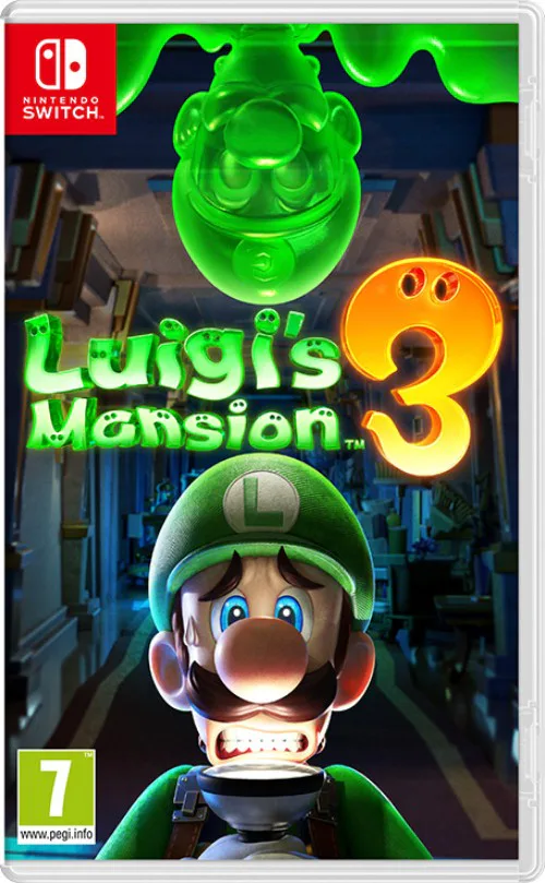 Copertina di Luigi's Mansion 3