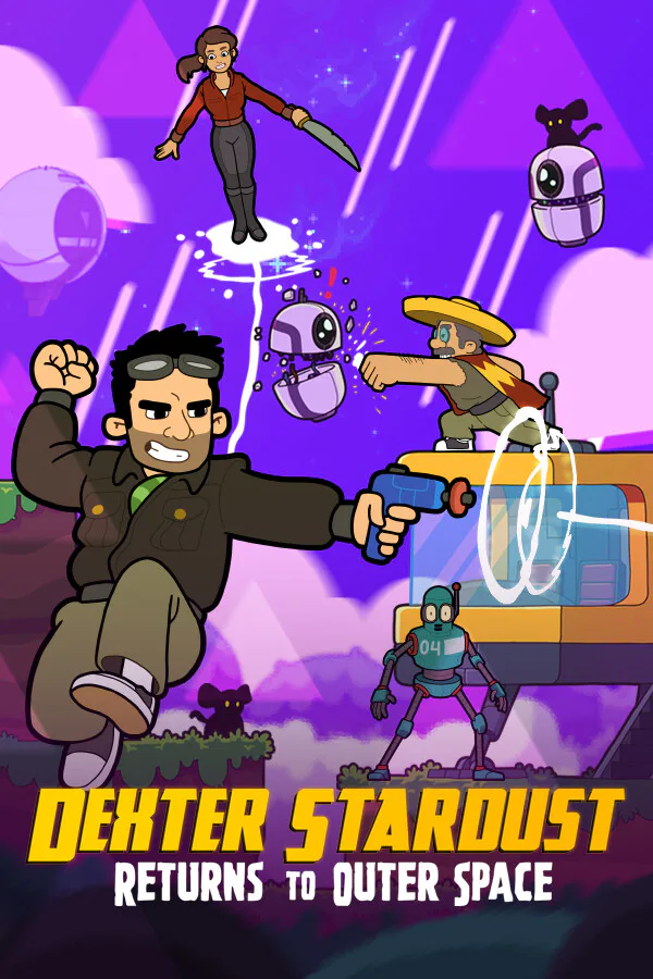 Copertina di Dexter Stardust: Odyssey in Outer Space