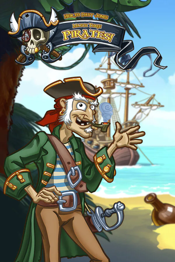 Copertina di Match Three Pirates! Heir to Davy Jones