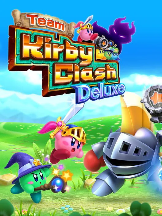 Copertina di Team Kirby Clash Deluxe