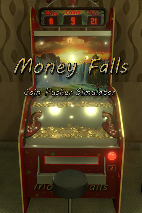 Copertina di MoneyFalls - Coin Pusher Simulator