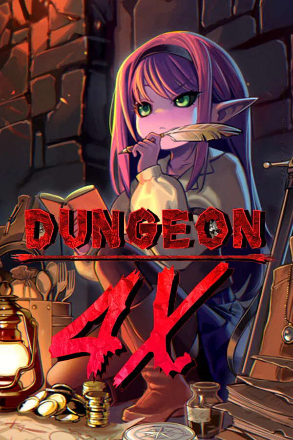 Copertina di Dungeon4X