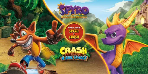 Copertina di Bundle Giochi Rimasterizzati Spyro™ + Crash