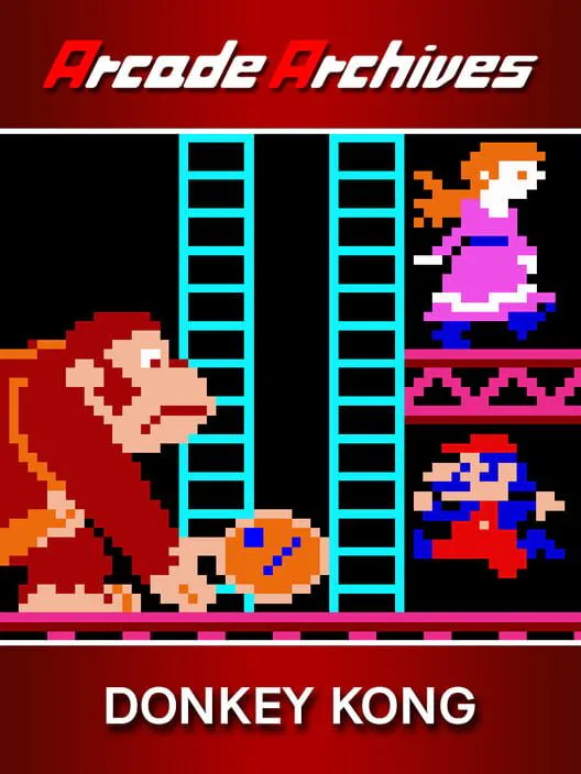 Copertina di Arcade Archives DONKEY KONG