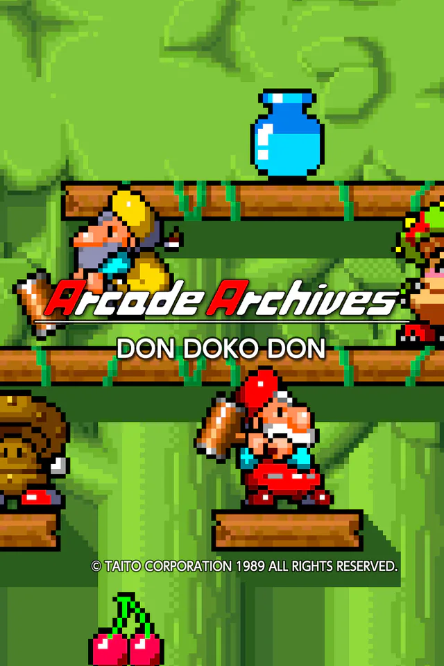 Copertina di Arcade Archives DON DOKO DON