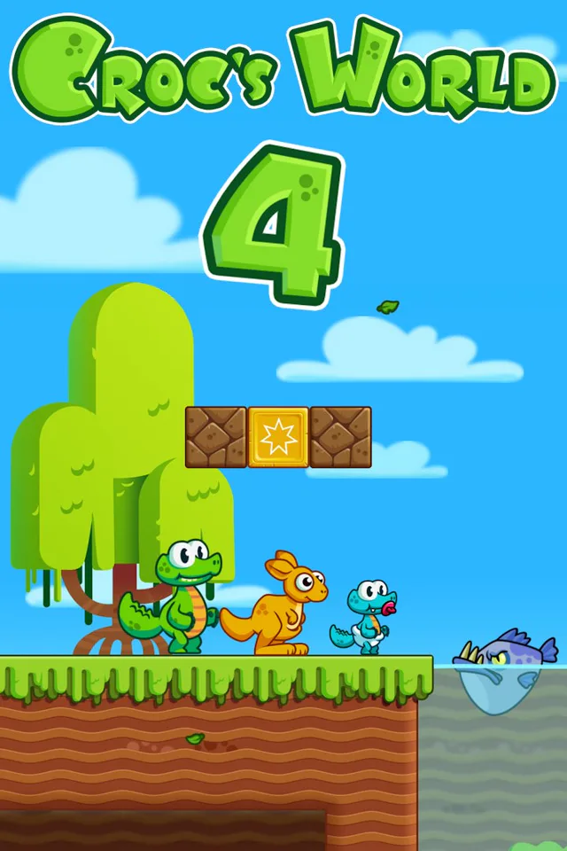 Copertina di Croc's World 4