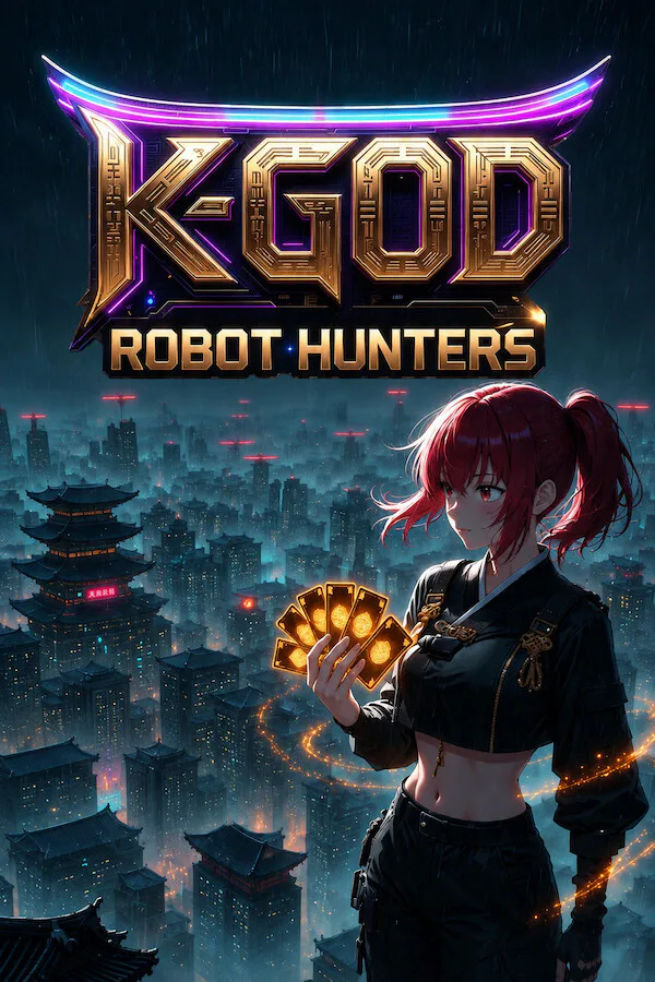 Copertina di K-God Robot Hunters