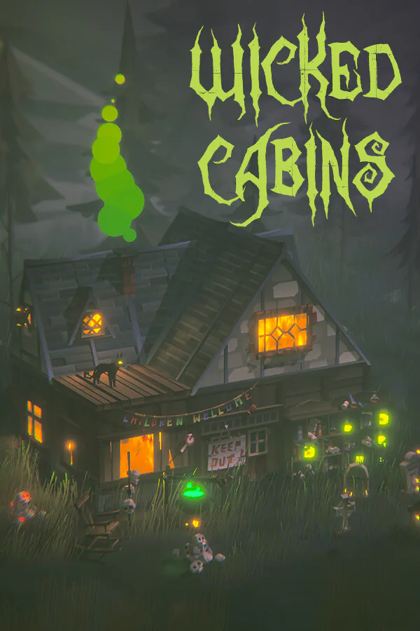 Copertina di Wicked Cabins