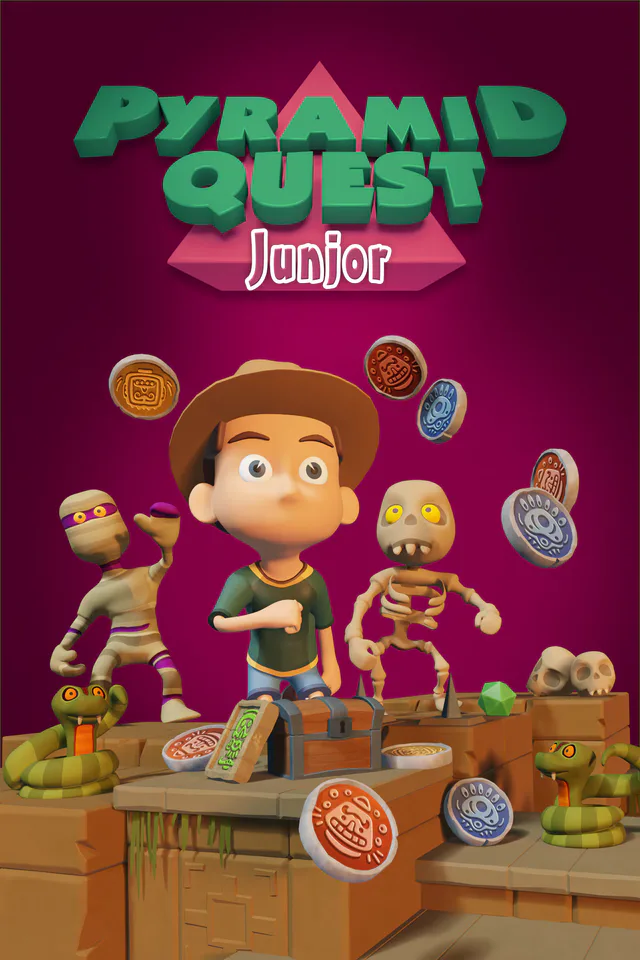 Copertina di Pyramid Quest Junior