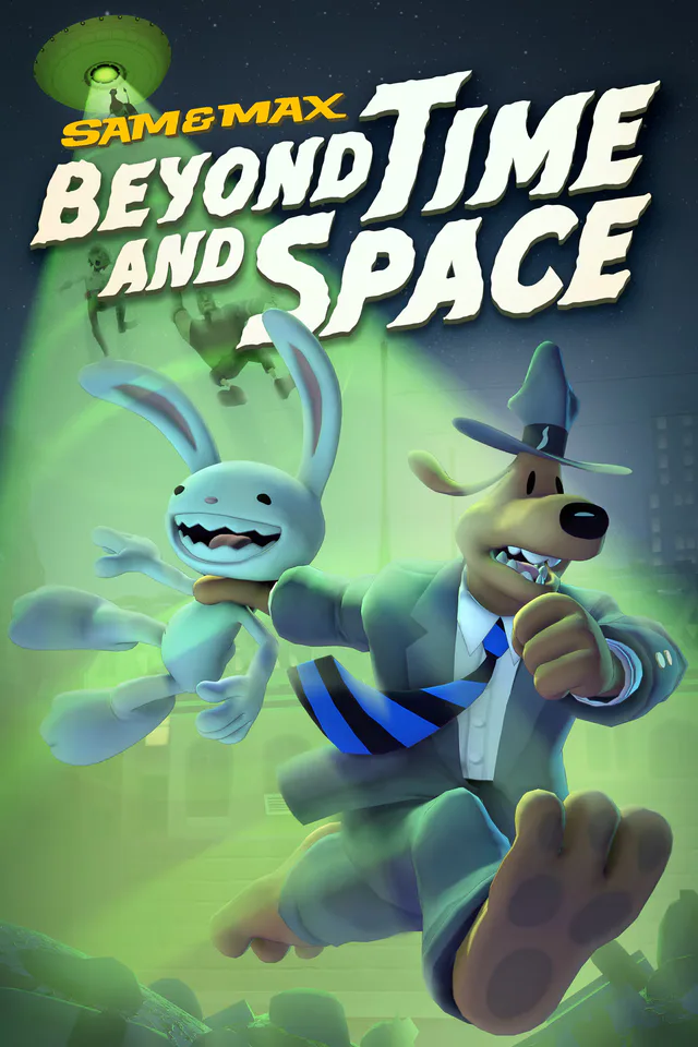 Copertina di Sam & Max: Oltre il tempo e lo spazio