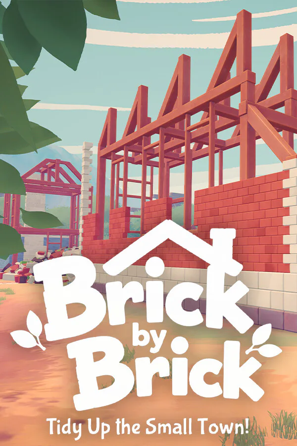 Copertina di Brick by Brick: Tidy Up the Small Town!