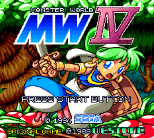 Copertina di Monster World IV