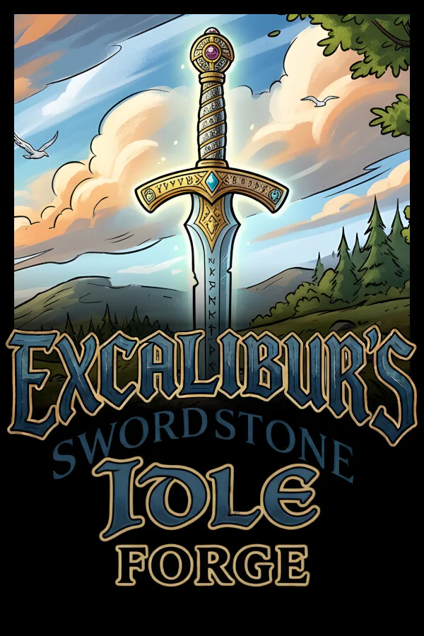 Copertina di Excalibur's Swordstone Idle Forge