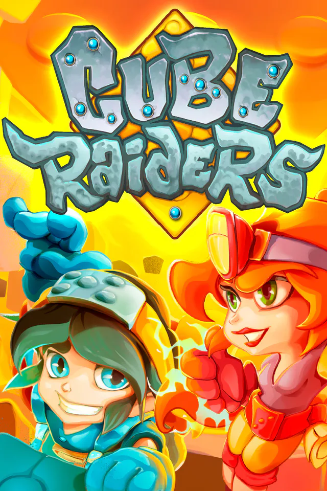 Copertina di Cube Raiders
