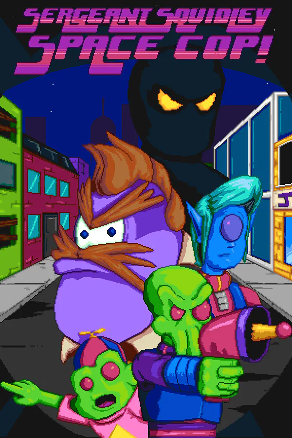 Copertina di Sergeant Squidley: Space Cop!