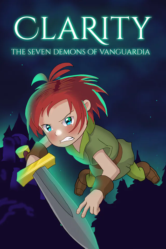 Copertina di Clarity: The Seven Demons of Vanguardia