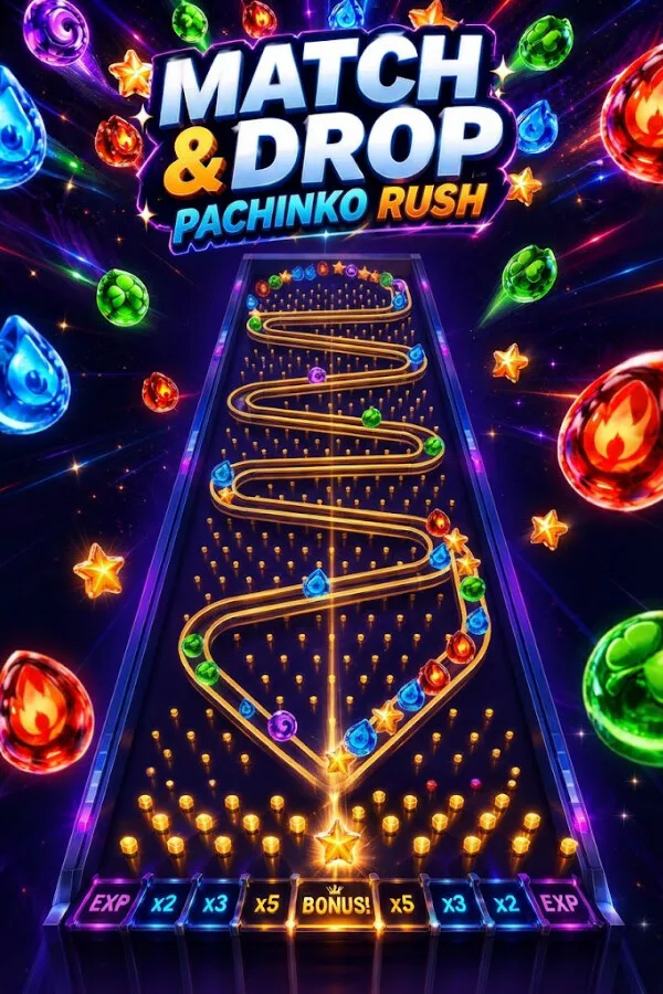 Copertina di Match & Drop: Pachinko Rush