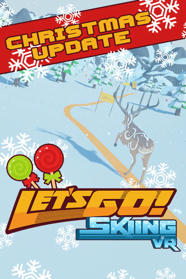 Copertina di Let's Go! Skiing VR