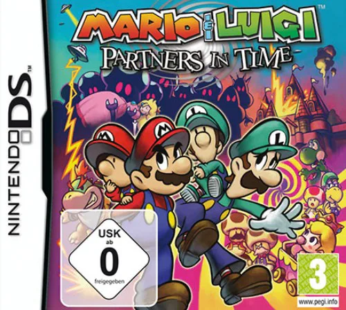 Copertina di Mario & Luigi: Fratelli nel Tempo