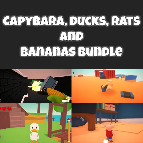 Copertina di Capybara, Ducks, Rats and Bananas Bundle