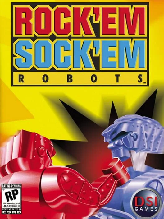 Copertina di Rock 'Em Sock 'Em Robots