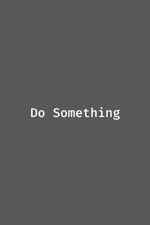 Copertina di do something