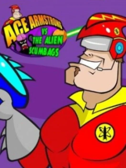 Copertina di Ace Armstrong vs. The Alien Scumbags!