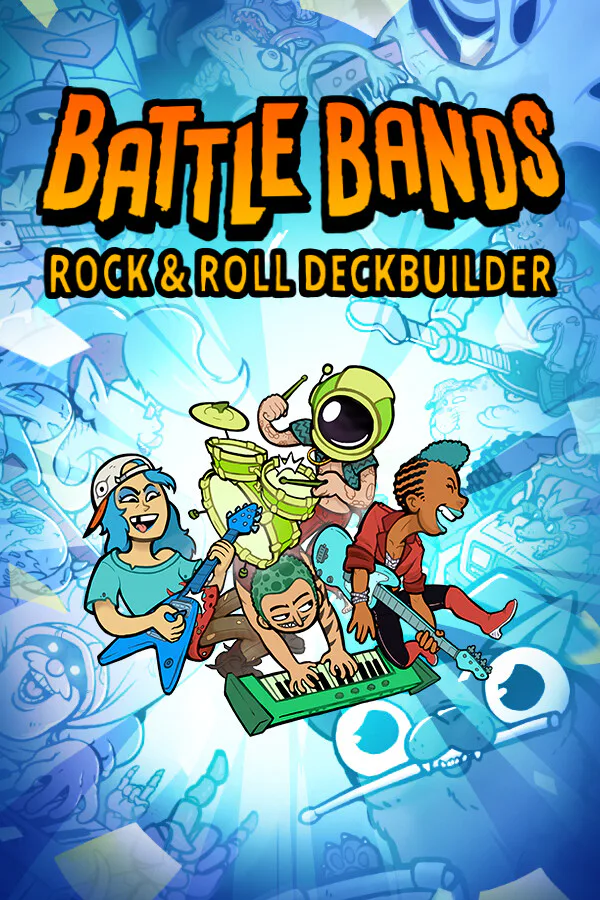 Copertina di Battle Bands: Rock & Roll Deckbuilder