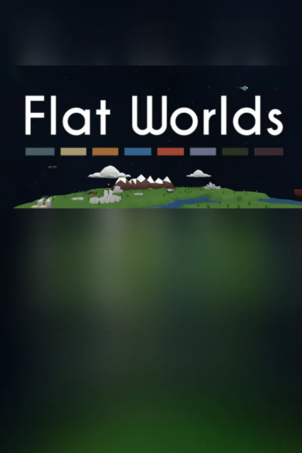 Copertina di Flat Worlds