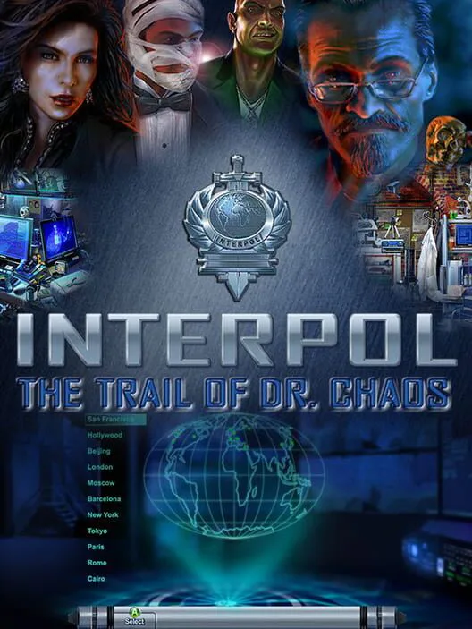 Copertina di Interpol: The Trail of Dr. Chaos