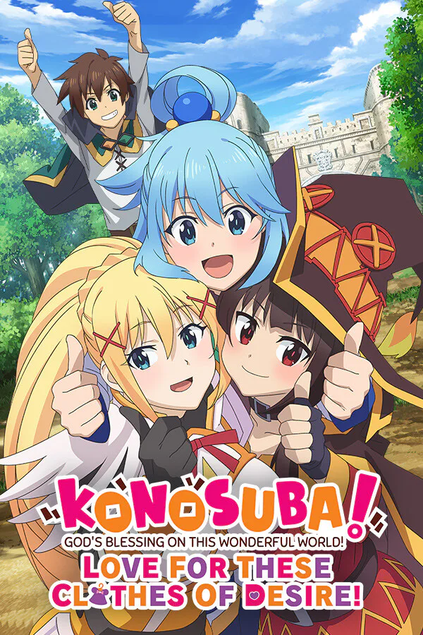 Copertina di KONOSUBA - God's Blessing on this Wonderful World! Love For These Clothes Of Desire!