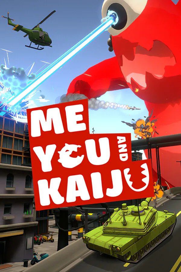 Copertina di Me, You and Kaiju