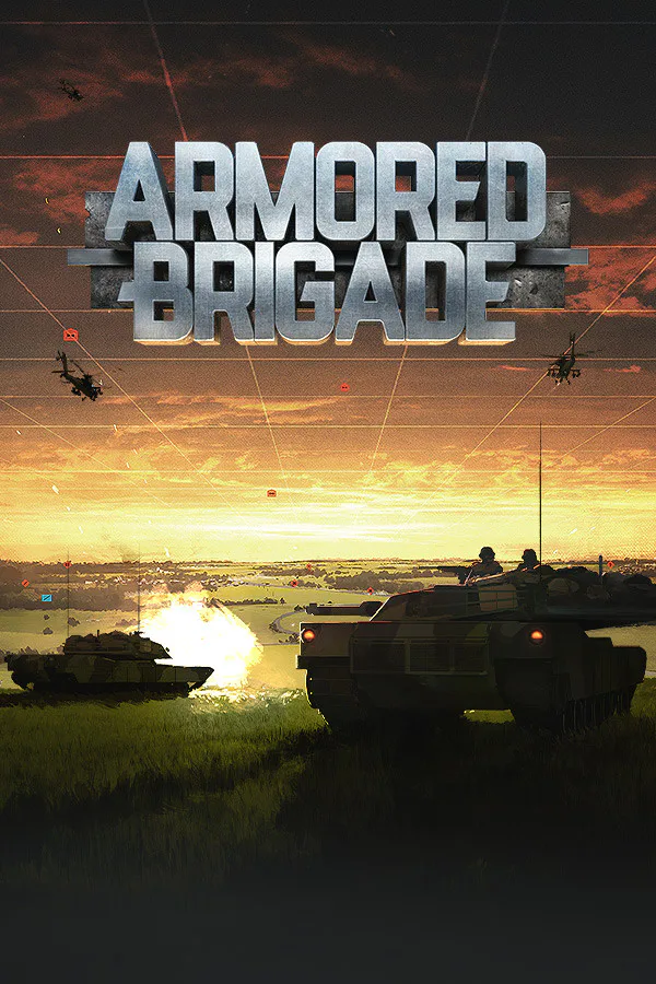 Copertina di Armored Brigade
