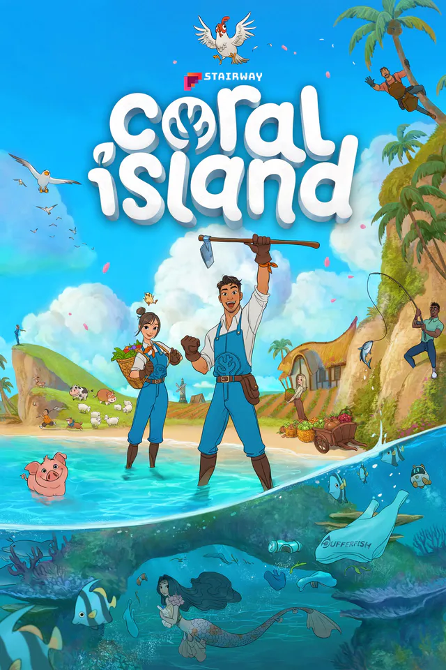 Copertina di Coral Island