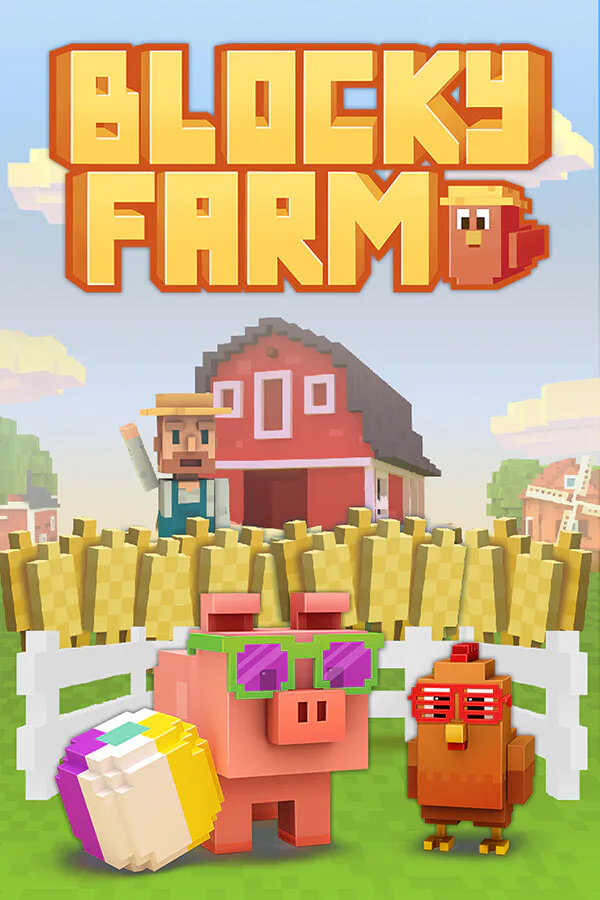 Copertina di Blocky Farm