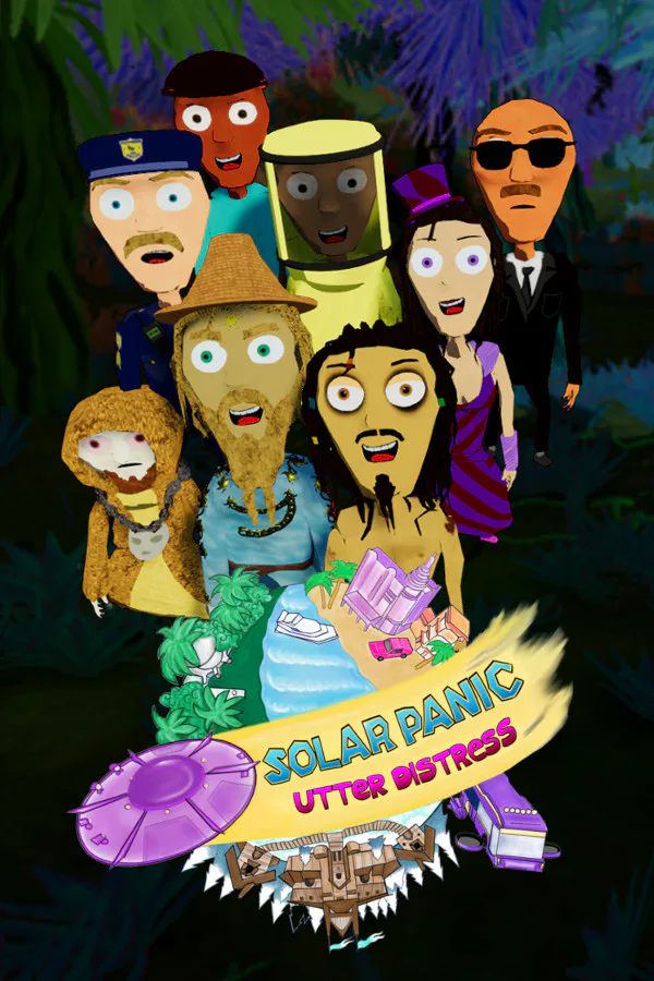 Copertina di Solar Panic: Utter Distress