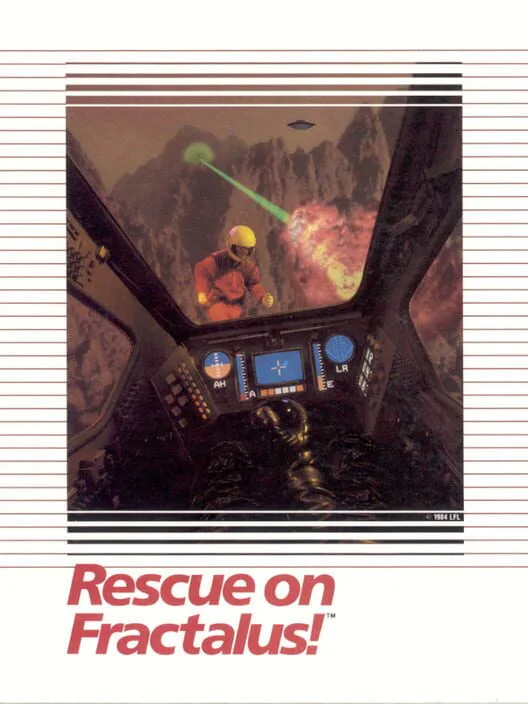 Copertina di Rescue on Fractalus!