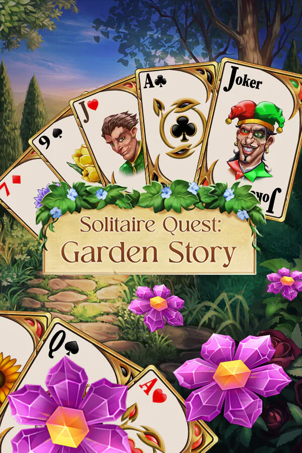 Copertina di Solitaire Quest: Garden Story