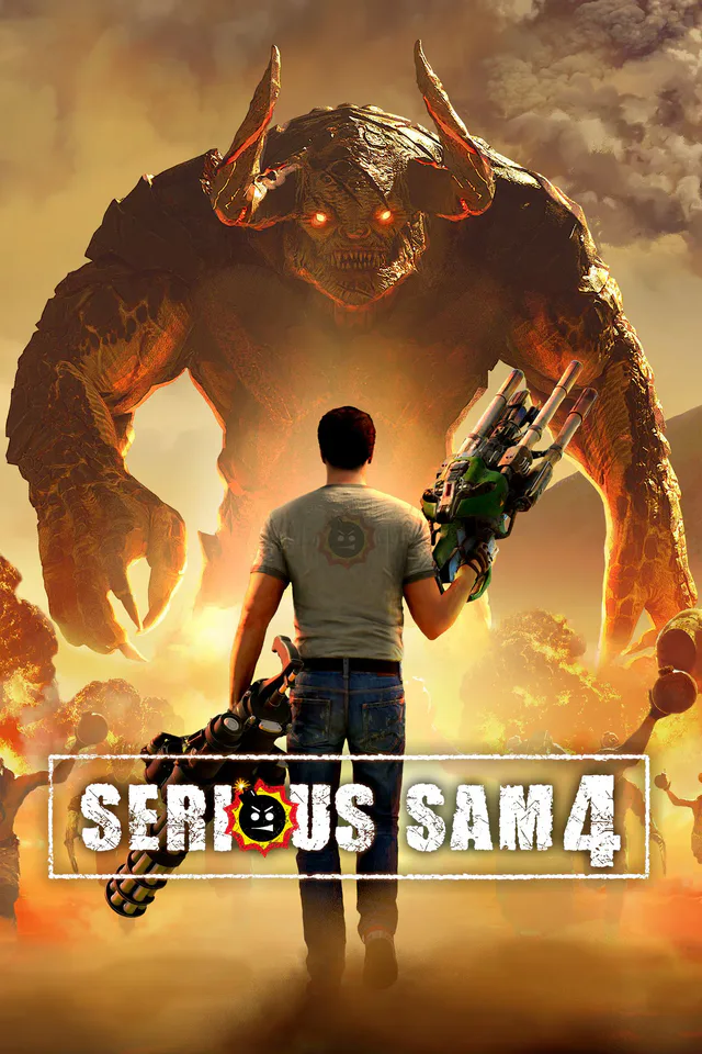 Copertina di Serious Sam 4