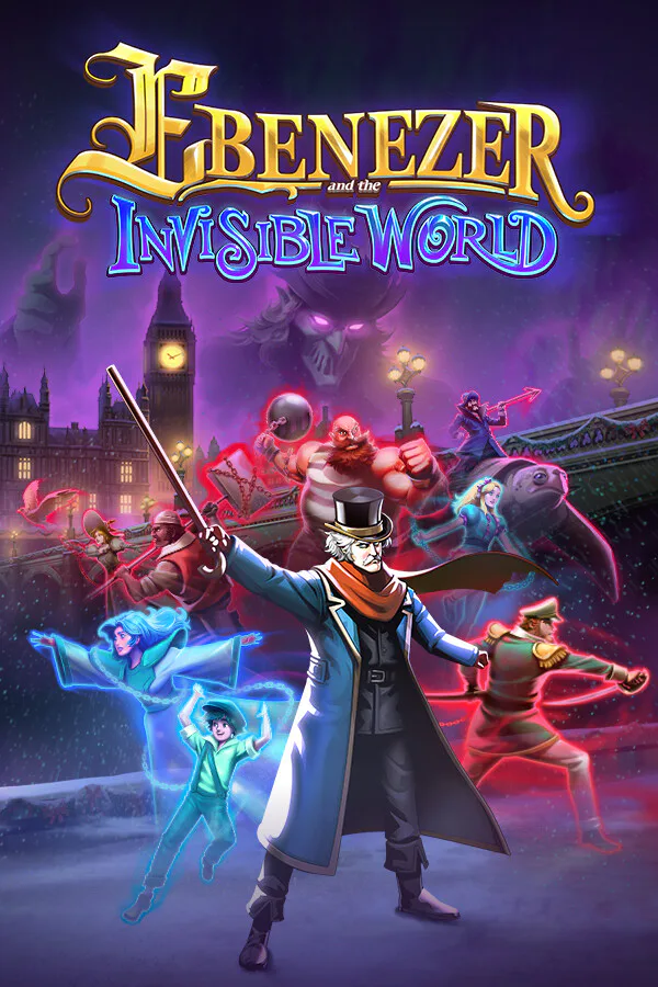 Copertina di Ebenezer and the Invisible World